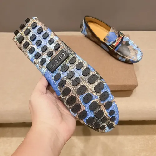 Replica Gucci Oxfords Shoes For Men #1433493 $76.00 USD for Wholesale