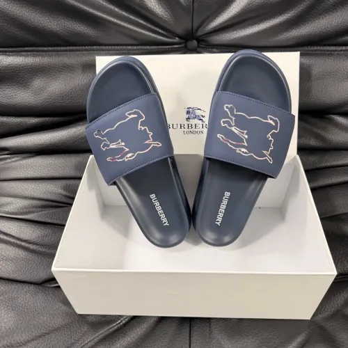 Replica Burberry Slippers For Men #1433525 $56.00 USD for Wholesale