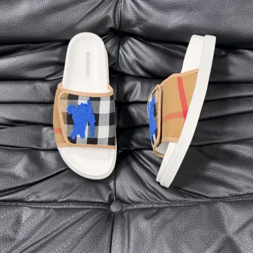 Replica Burberry Slippers For Men #1433527 $56.00 USD for Wholesale