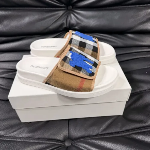 Replica Burberry Slippers For Men #1433527 $56.00 USD for Wholesale