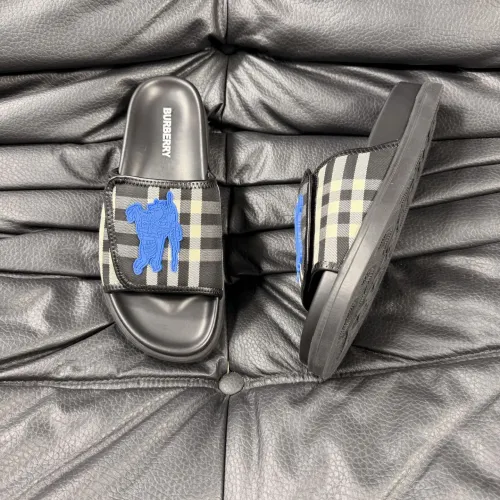 Replica Burberry Slippers For Men #1433531 $56.00 USD for Wholesale