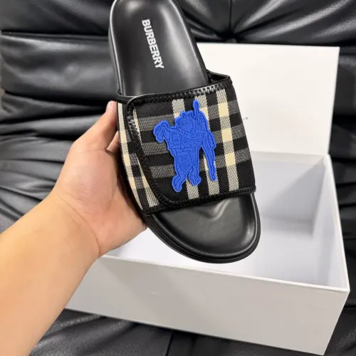 Replica Burberry Slippers For Men #1433531 $56.00 USD for Wholesale