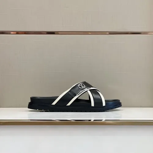 Replica Louis Vuitton Slippers For Men #1433532 $60.00 USD for Wholesale