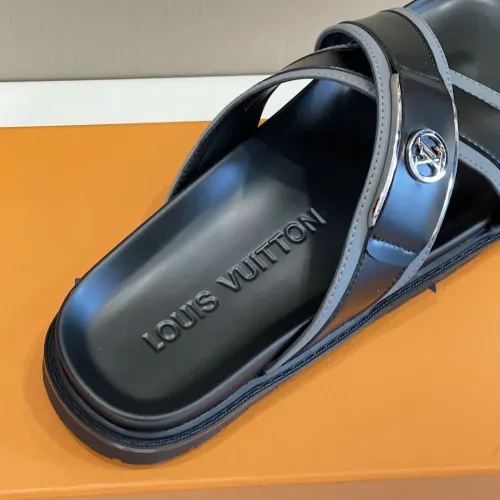 Replica Louis Vuitton Slippers For Men #1433533 $60.00 USD for Wholesale