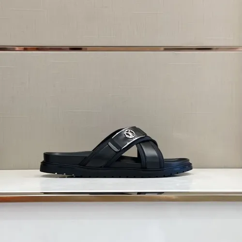 Replica Louis Vuitton Slippers For Men #1433537 $60.00 USD for Wholesale