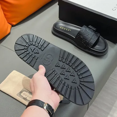 Replica Gucci Slippers For Men #1433550 $60.00 USD for Wholesale