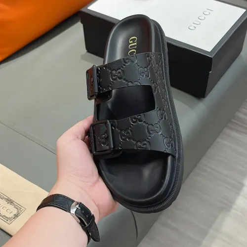 Replica Gucci Slippers For Men #1433551 $60.00 USD for Wholesale