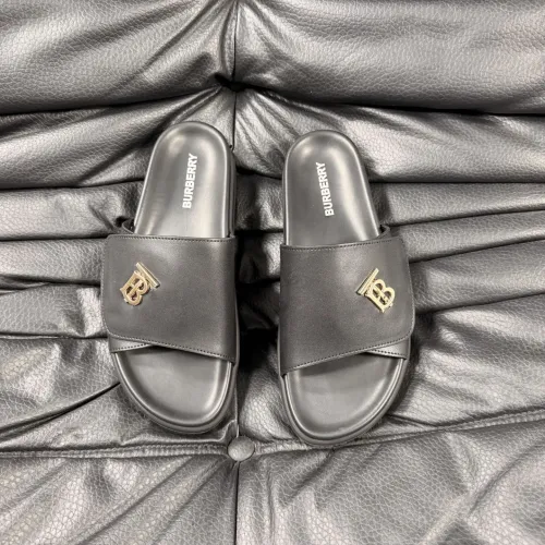 Replica Burberry Slippers For Men #1433556 $56.00 USD for Wholesale