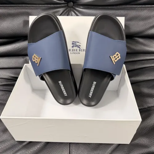 Replica Burberry Slippers For Men #1433557 $56.00 USD for Wholesale
