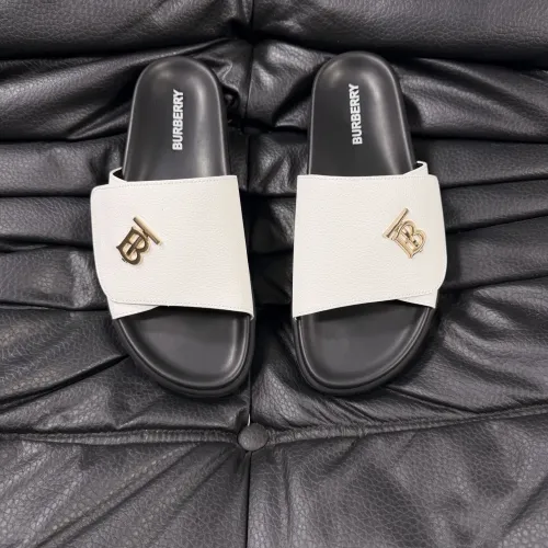Replica Burberry Slippers For Men #1433559 $56.00 USD for Wholesale