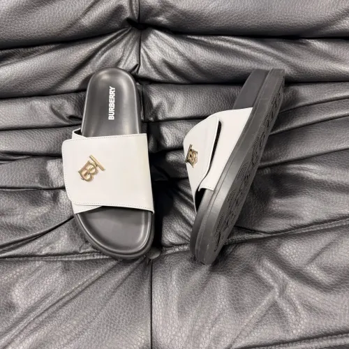 Replica Burberry Slippers For Men #1433560 $56.00 USD for Wholesale