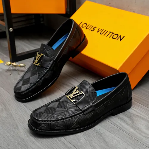 Louis Vuitton LV Oxfords Shoes For Men #1433565 $88.00 USD, Wholesale Replica Louis Vuitton LV Oxfords Shoes