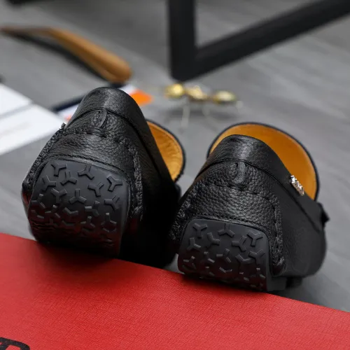 Replica Bally Leather Shoes For Men #1433571 $76.00 USD for Wholesale