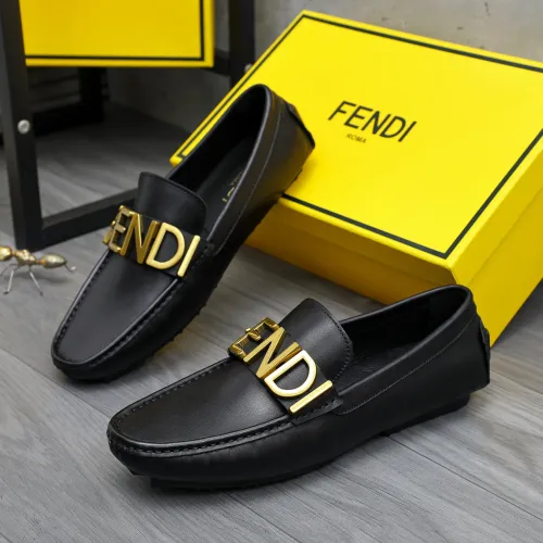Fendi Leather Shoes For Men #1433577