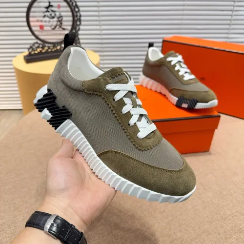 Replica Hermes Casual Shoes For Men #1433584 $76.00 USD for Wholesale