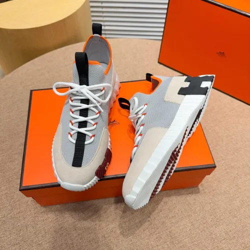 Replica Hermes Casual Shoes For Men #1433586 $80.00 USD for Wholesale