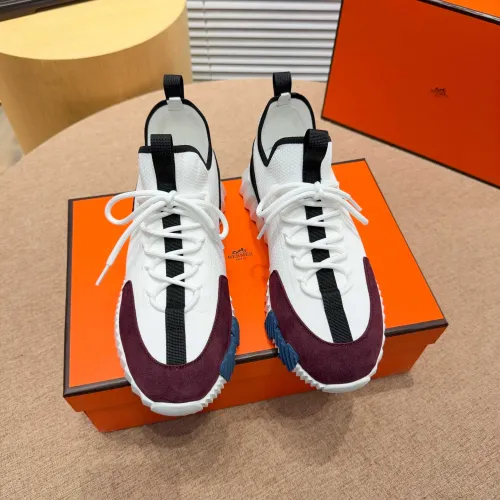 Replica Hermes Casual Shoes For Men #1433588 $80.00 USD for Wholesale