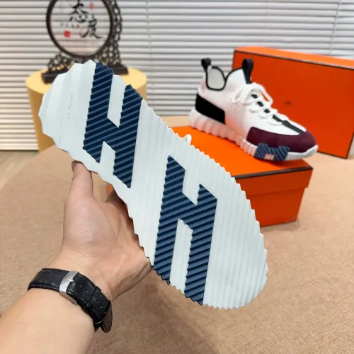 Replica Hermes Casual Shoes For Men #1433588 $80.00 USD for Wholesale