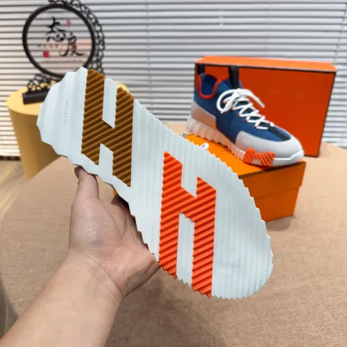 Replica Hermes Casual Shoes For Men #1433589 $80.00 USD for Wholesale