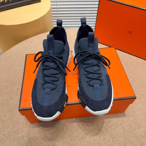 Replica Hermes Casual Shoes For Men #1433590 $80.00 USD for Wholesale