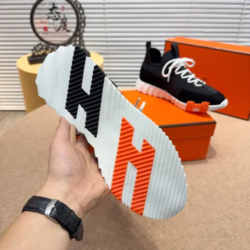 Replica Hermes Casual Shoes For Men #1433591 $80.00 USD for Wholesale