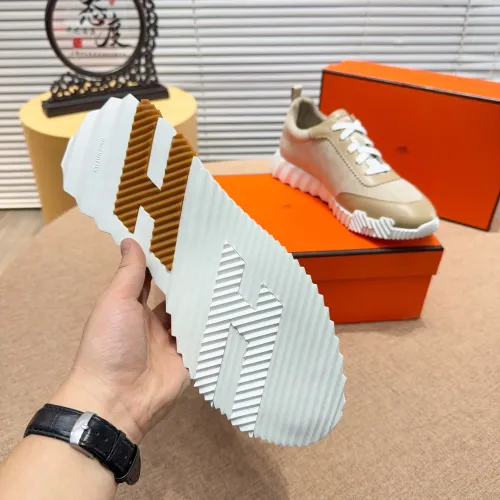 Replica Hermes Casual Shoes For Men #1433593 $80.00 USD for Wholesale