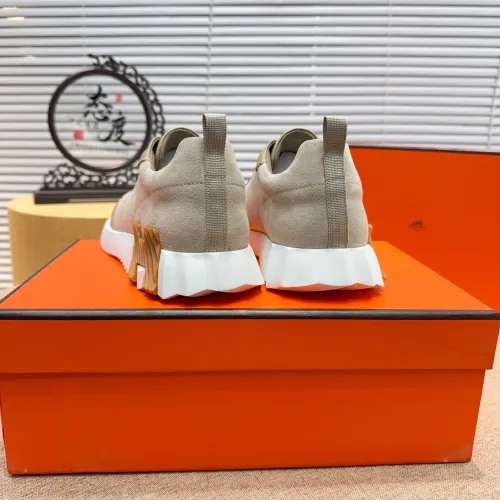 Replica Hermes Casual Shoes For Men #1433593 $80.00 USD for Wholesale