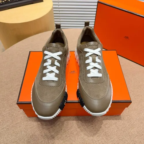 Replica Hermes Casual Shoes For Men #1433594 $80.00 USD for Wholesale