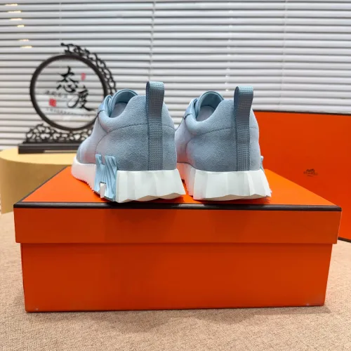 Replica Hermes Casual Shoes For Men #1433595 $80.00 USD for Wholesale