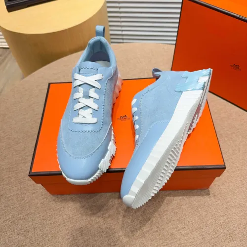 Replica Hermes Casual Shoes For Men #1433595 $80.00 USD for Wholesale