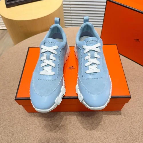 Replica Hermes Casual Shoes For Men #1433595 $80.00 USD for Wholesale