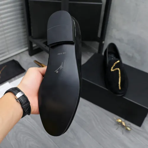 Replica Giuseppe Zanotti GZ Leather Shoes For Men #1433624 $80.00 USD for Wholesale