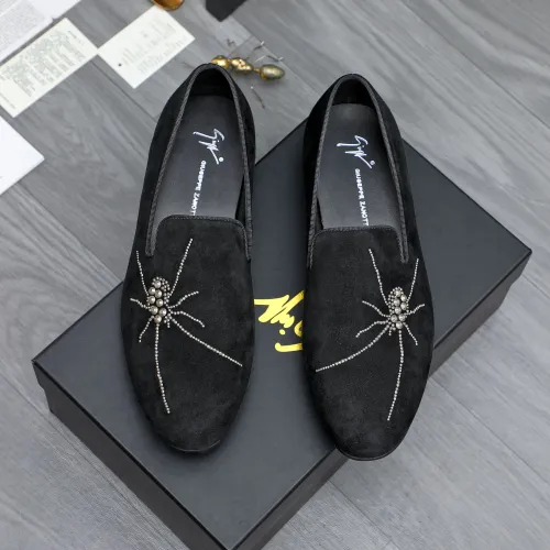 Giuseppe Zanotti GZ Leather Shoes For Men #1433625 $80.00 USD, Wholesale Replica Giuseppe Zanotti GZ Leather Shoes