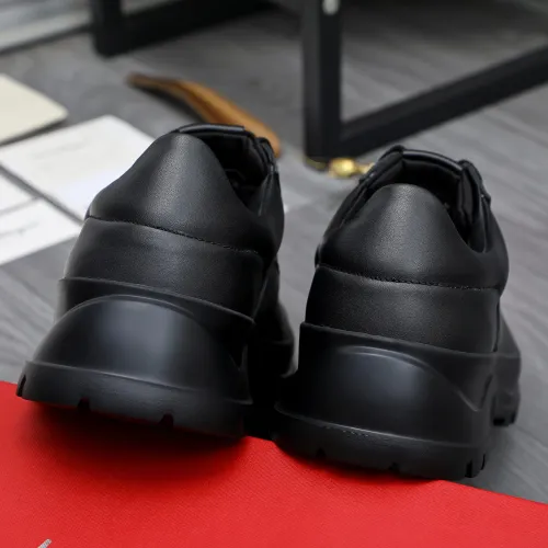 Replica Salvatore Ferragamo Leather Shoes For Men #1433648 $115.00 USD for Wholesale