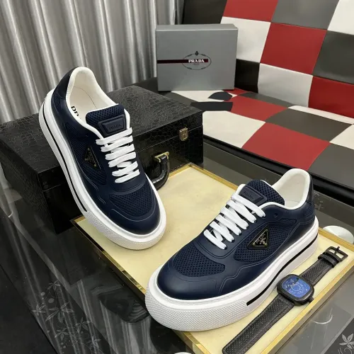 Replica Prada Casual Shoes For Men #1433743 $102.00 USD for Wholesale