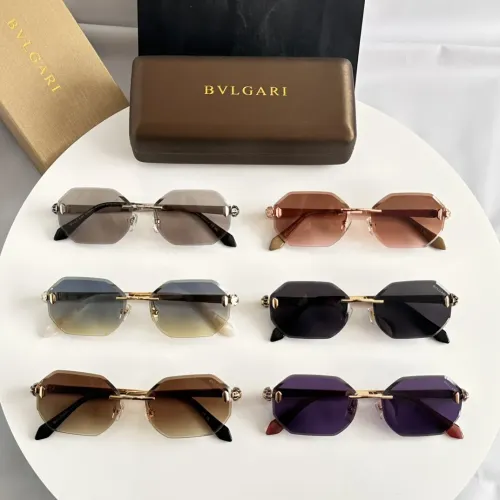 Replica Bvlgari AAA Quality Sunglasses #1433808 $60.00 USD for Wholesale