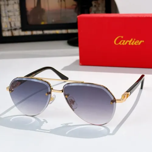 Cartier AAA Quality Sunglassess #1433829