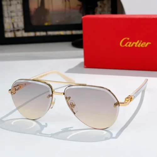 Cartier AAA Quality Sunglassess #1433830