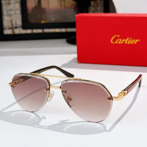 Cartier AAA Quality Sunglassess #1433831