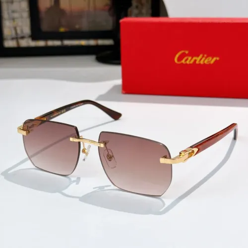 Cartier AAA Quality Sunglassess #1433841