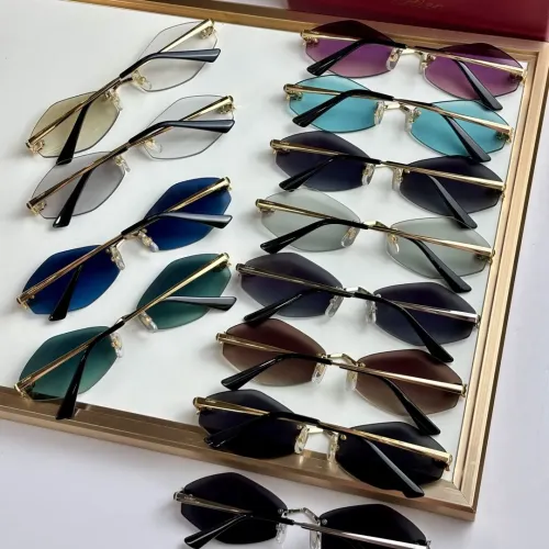 Replica Cartier AAA Quality Sunglassess #1433908 $76.00 USD for Wholesale