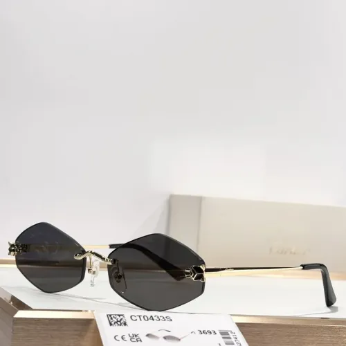 Cartier AAA Quality Sunglassess #1433919