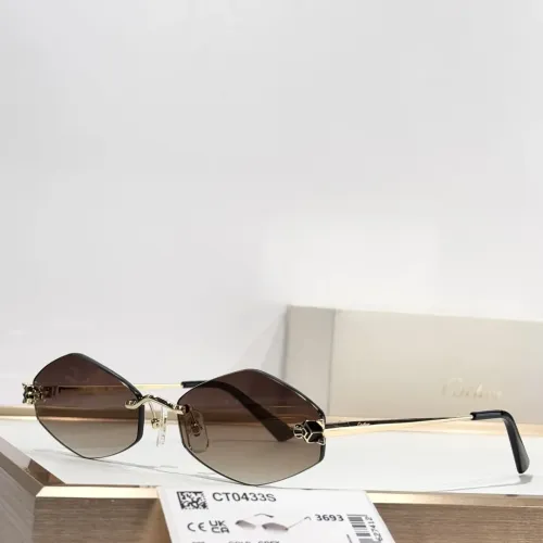 Cartier AAA Quality Sunglassess #1433920