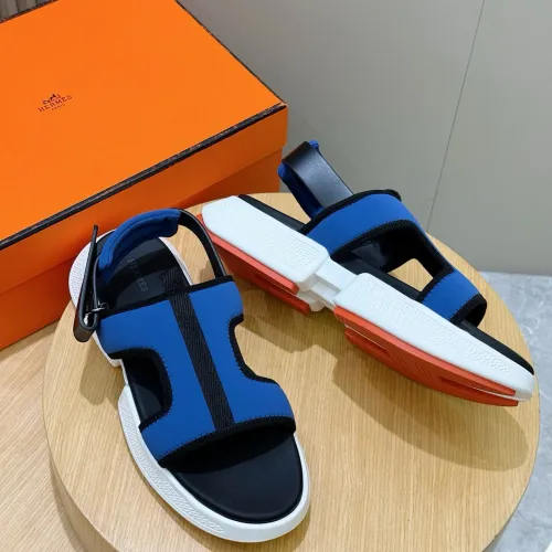 Replica Hermes Sandal For Men #1433946 $72.00 USD for Wholesale
