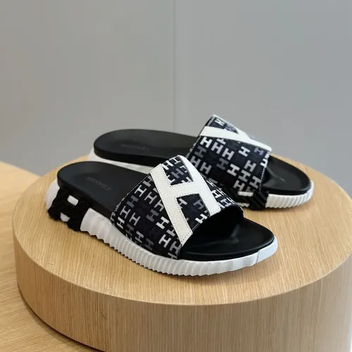 Hermes Slippers For Men #1433954 $52.00 USD, Wholesale Replica Hermes Slippers