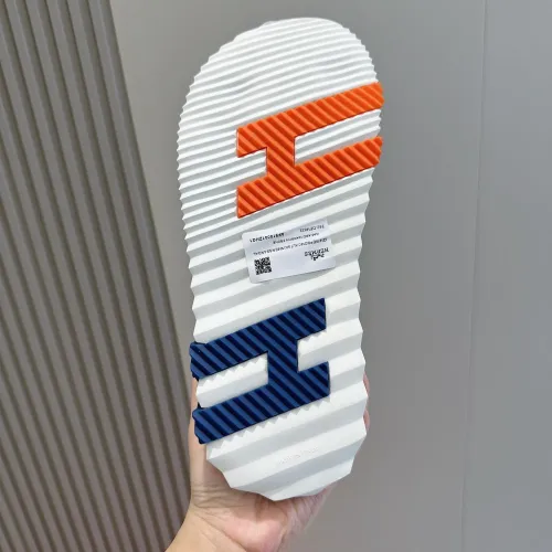 Replica Hermes Slippers For Men #1433957 $52.00 USD for Wholesale