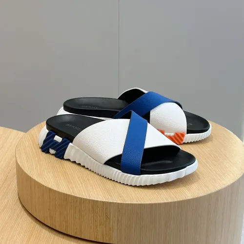 Hermes Slippers For Men #1433960 $56.00 USD, Wholesale Replica Hermes Slippers