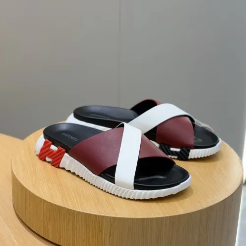 Hermes Slippers For Men #1433961 $56.00 USD, Wholesale Replica Hermes Slippers