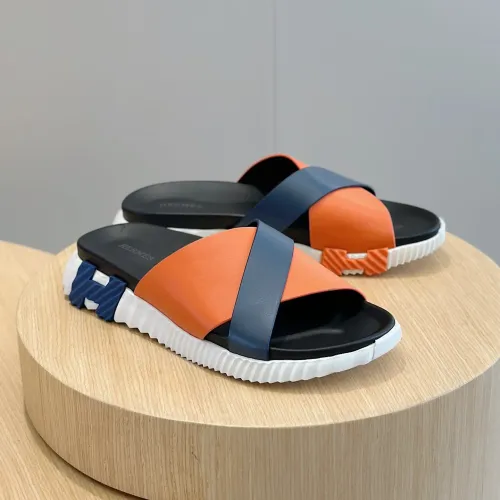 Hermes Slippers For Men #1433963 $56.00 USD, Wholesale Replica Hermes Slippers