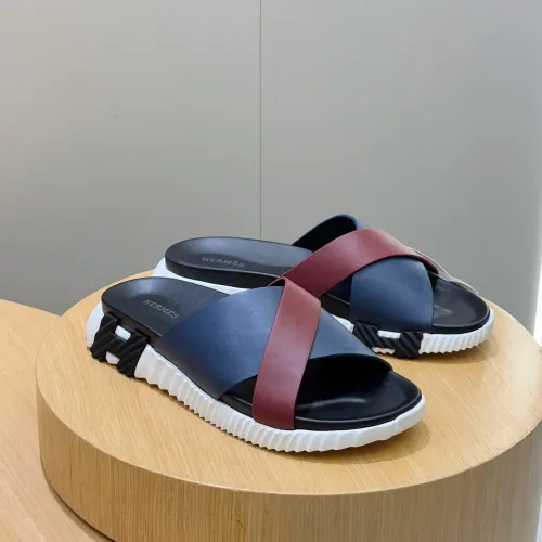 Hermes Slippers For Men #1433964 $56.00 USD, Wholesale Replica Hermes Slippers